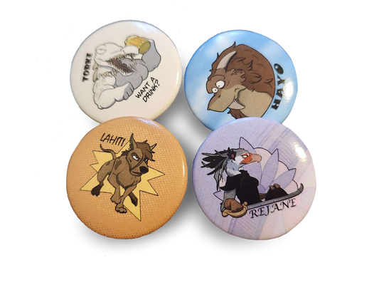 Button Badges Vallerane